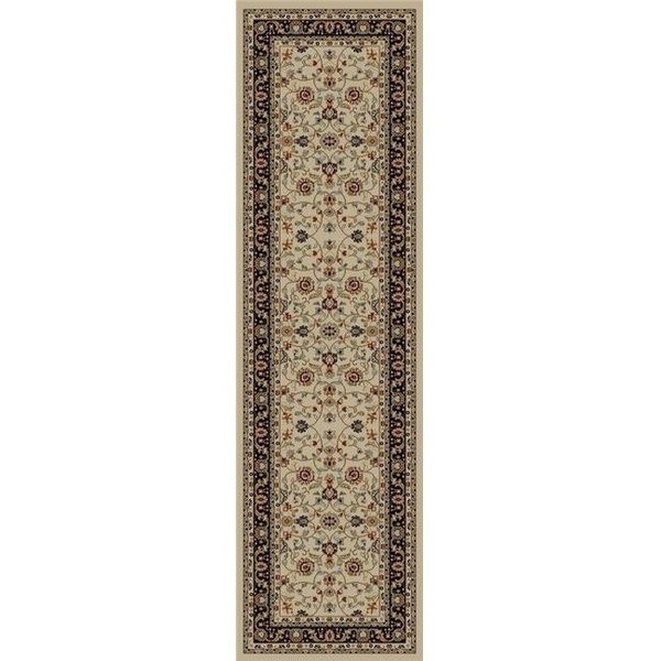 Concord Global Trading Concord Global 49322 2 ft. 3 in. x 7 ft. 7 in. Jewel Marash - Ivory 49322